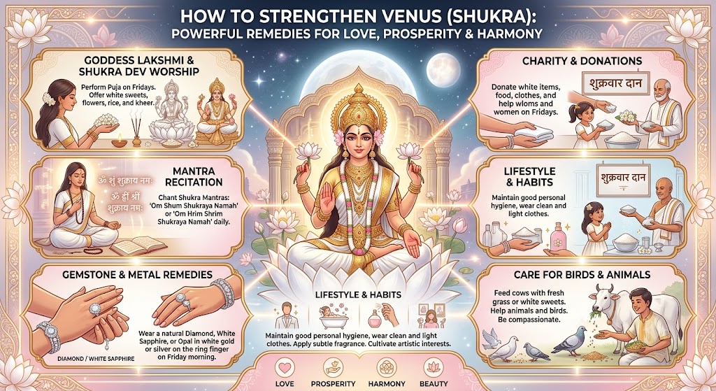 How to Strengthen Venus: Powerful  Remedies for Love, Prosperity &amp; Harmony